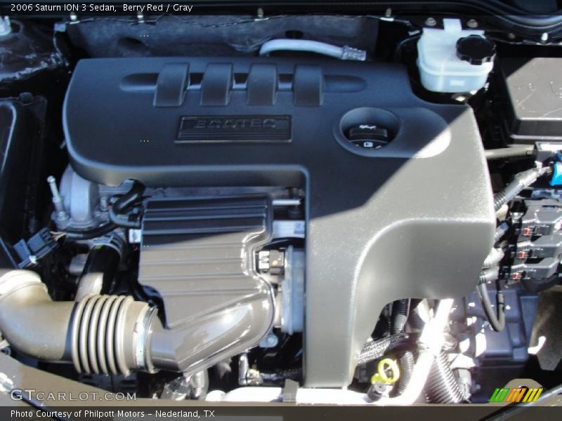 Berry Red / Gray 2006 Saturn ION 3 Sedan