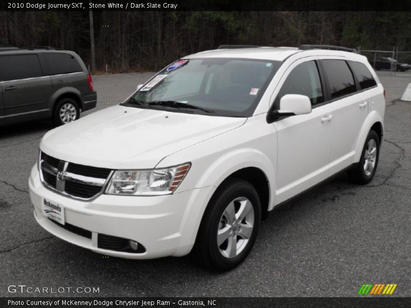 Stone White / Dark Slate Gray 2010 Dodge Journey SXT