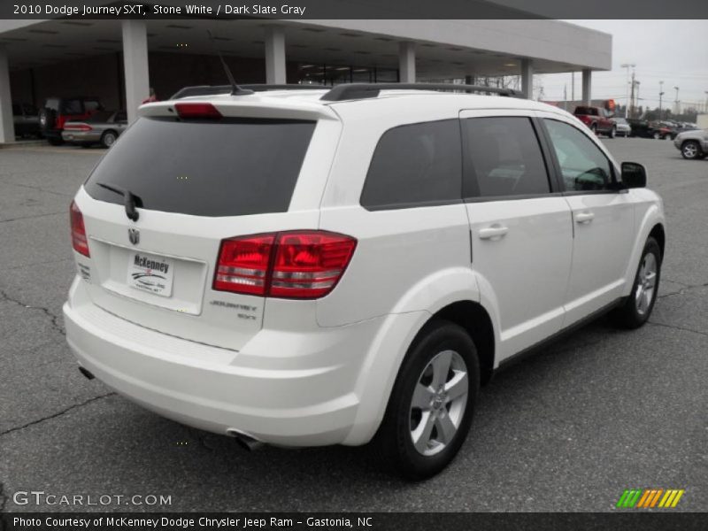 Stone White / Dark Slate Gray 2010 Dodge Journey SXT