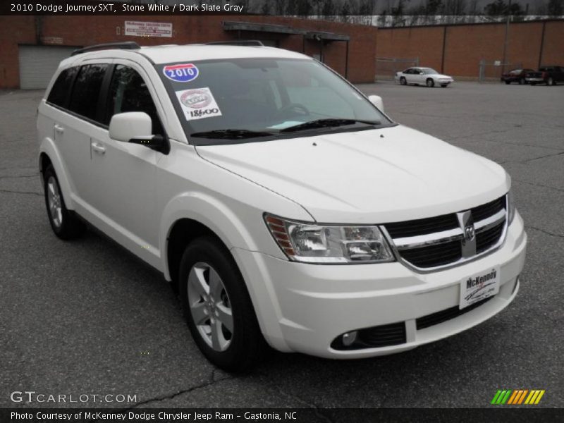 Stone White / Dark Slate Gray 2010 Dodge Journey SXT