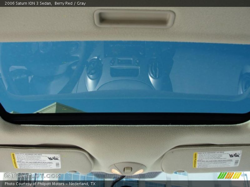 Berry Red / Gray 2006 Saturn ION 3 Sedan