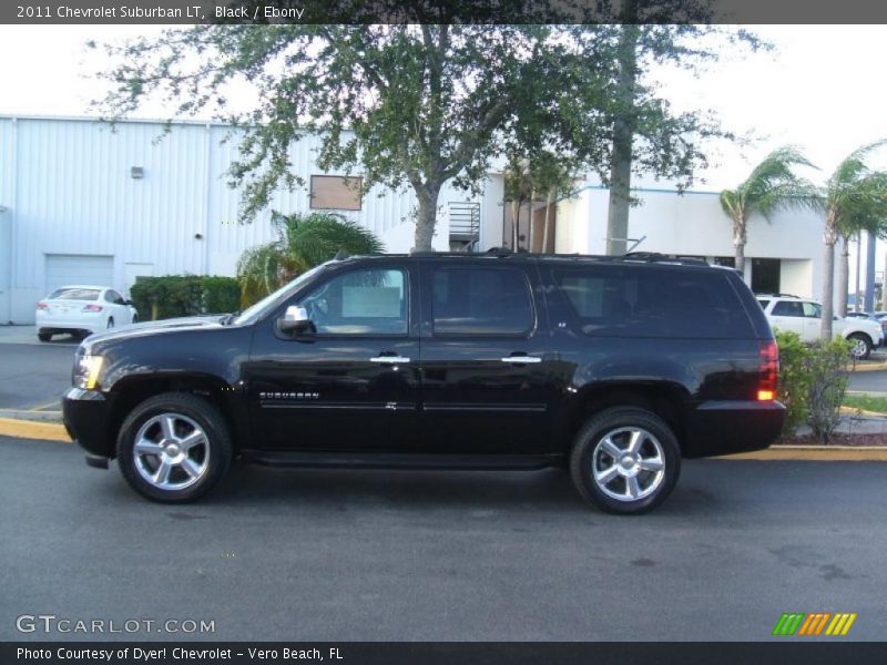Black / Ebony 2011 Chevrolet Suburban LT