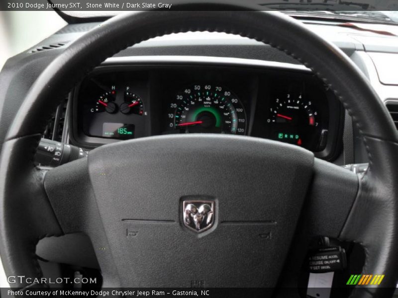 Stone White / Dark Slate Gray 2010 Dodge Journey SXT