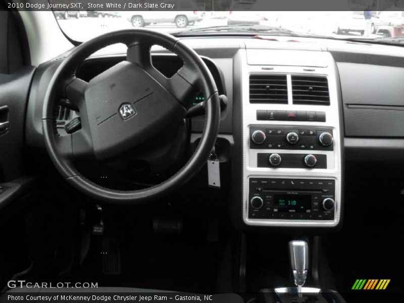 Stone White / Dark Slate Gray 2010 Dodge Journey SXT