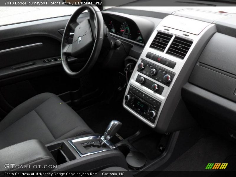 Stone White / Dark Slate Gray 2010 Dodge Journey SXT