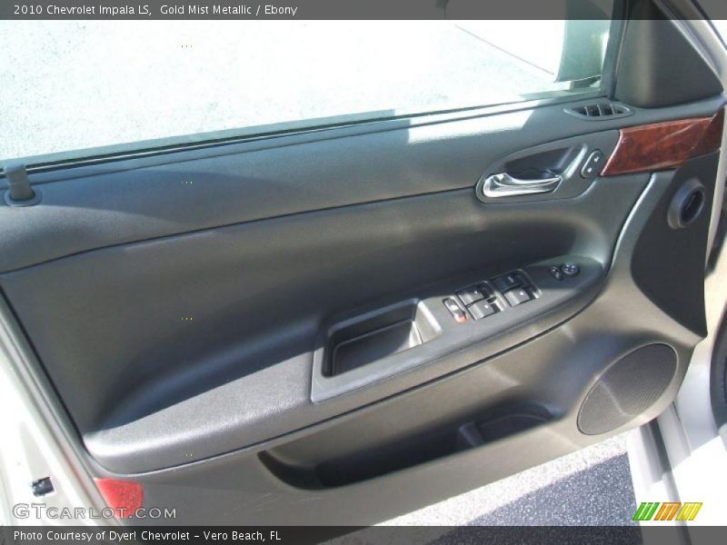 Gold Mist Metallic / Ebony 2010 Chevrolet Impala LS