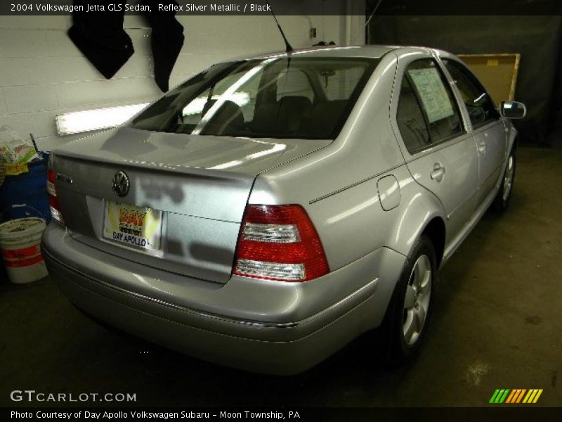 Reflex Silver Metallic / Black 2004 Volkswagen Jetta GLS Sedan