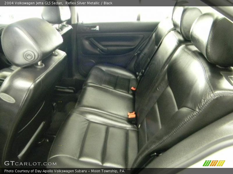Reflex Silver Metallic / Black 2004 Volkswagen Jetta GLS Sedan
