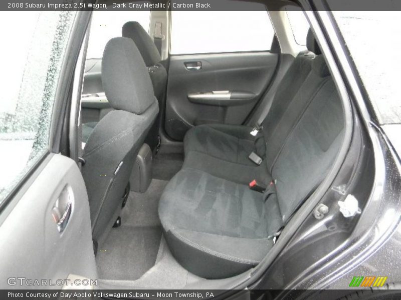 Dark Gray Metallic / Carbon Black 2008 Subaru Impreza 2.5i Wagon