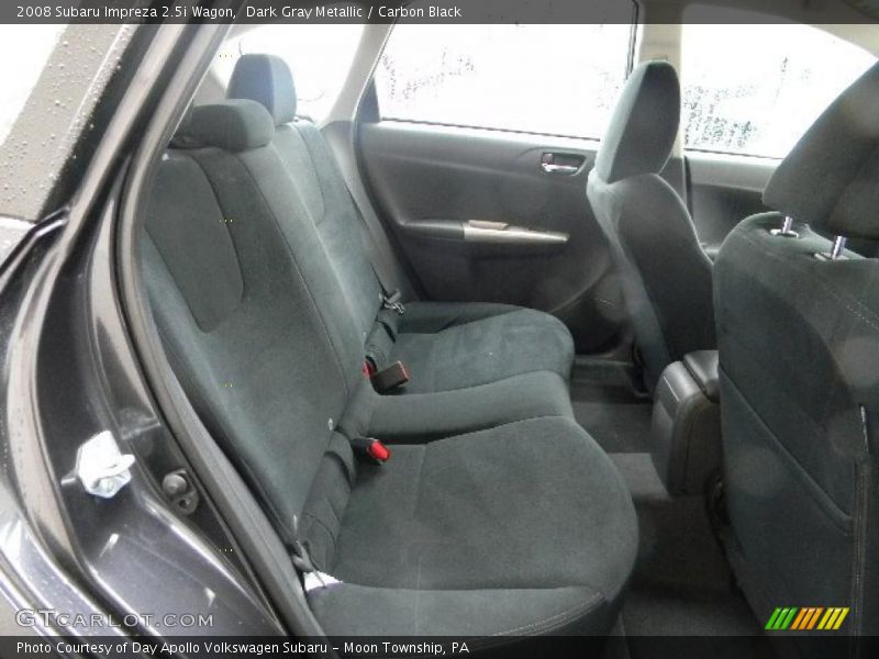 Dark Gray Metallic / Carbon Black 2008 Subaru Impreza 2.5i Wagon
