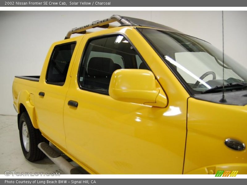 Solar Yellow / Charcoal 2002 Nissan Frontier SE Crew Cab