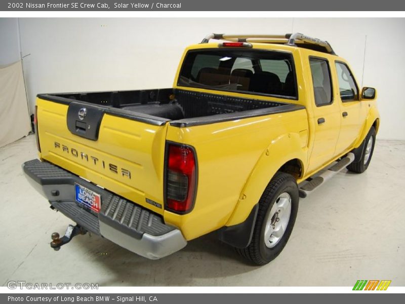 Solar Yellow / Charcoal 2002 Nissan Frontier SE Crew Cab