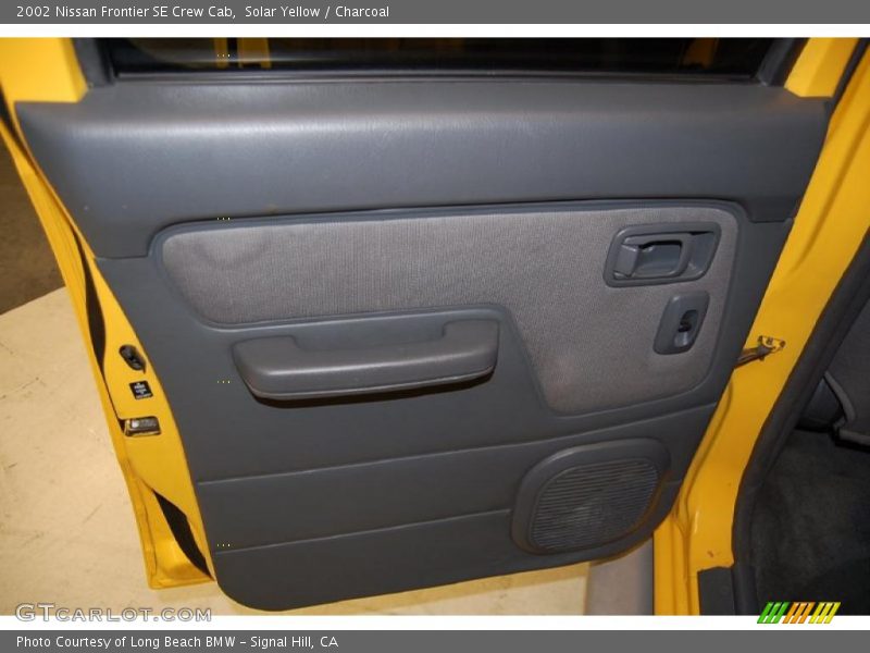 Solar Yellow / Charcoal 2002 Nissan Frontier SE Crew Cab