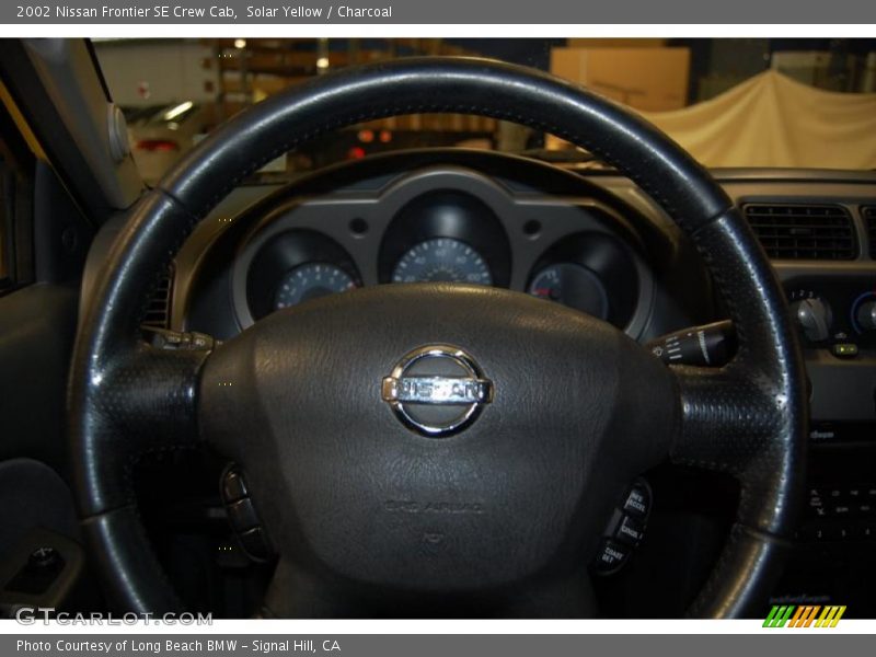 Solar Yellow / Charcoal 2002 Nissan Frontier SE Crew Cab