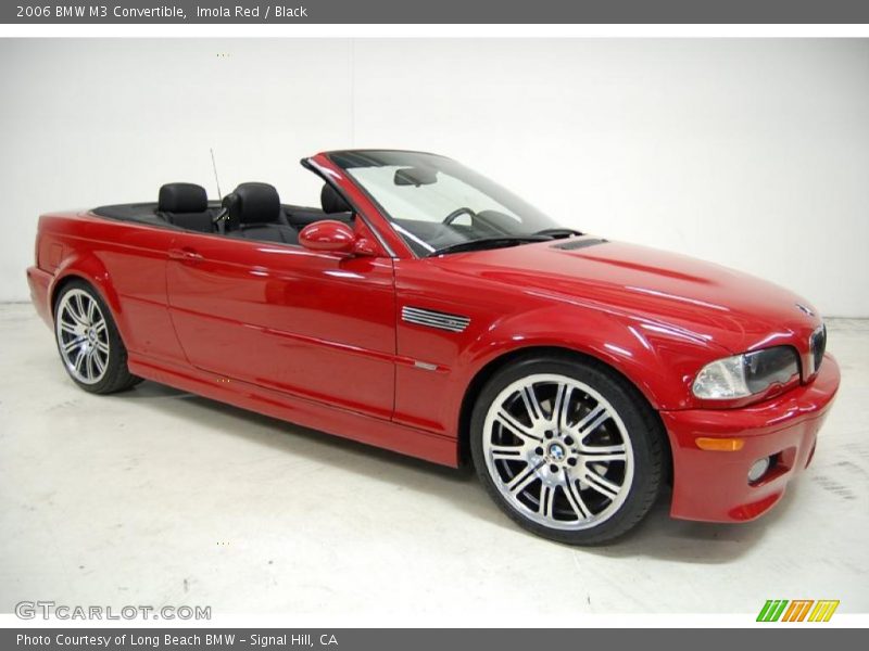  2006 M3 Convertible Imola Red