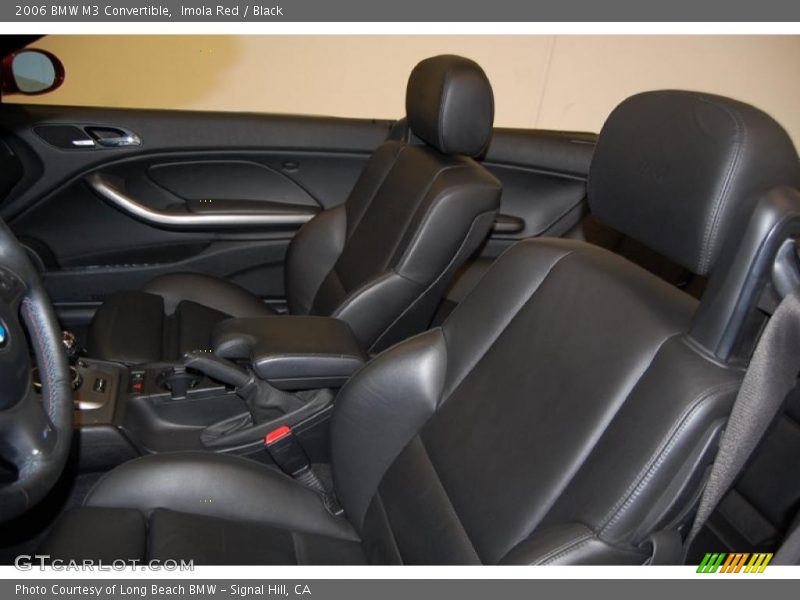 Imola Red / Black 2006 BMW M3 Convertible