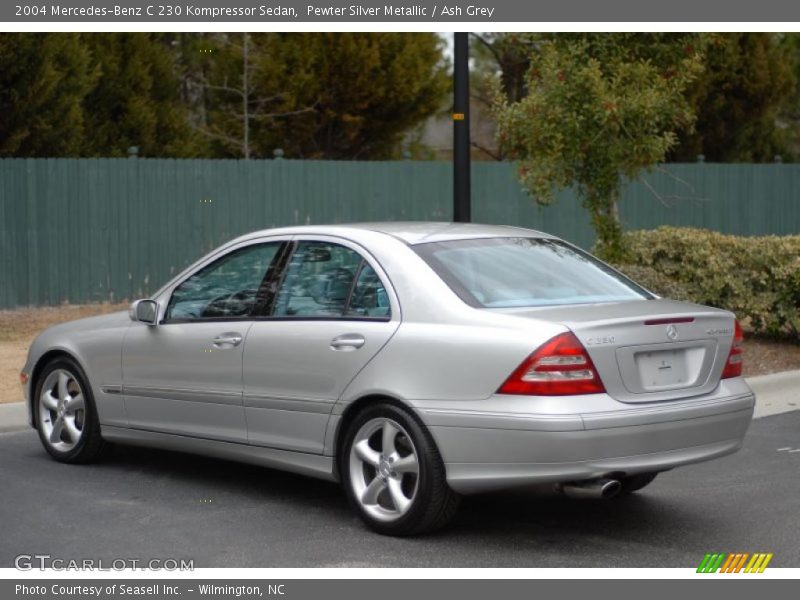 Pewter Silver Metallic / Ash Grey 2004 Mercedes-Benz C 230 Kompressor Sedan