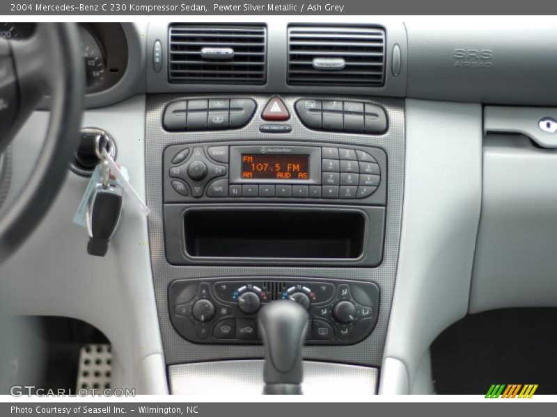 Pewter Silver Metallic / Ash Grey 2004 Mercedes-Benz C 230 Kompressor Sedan