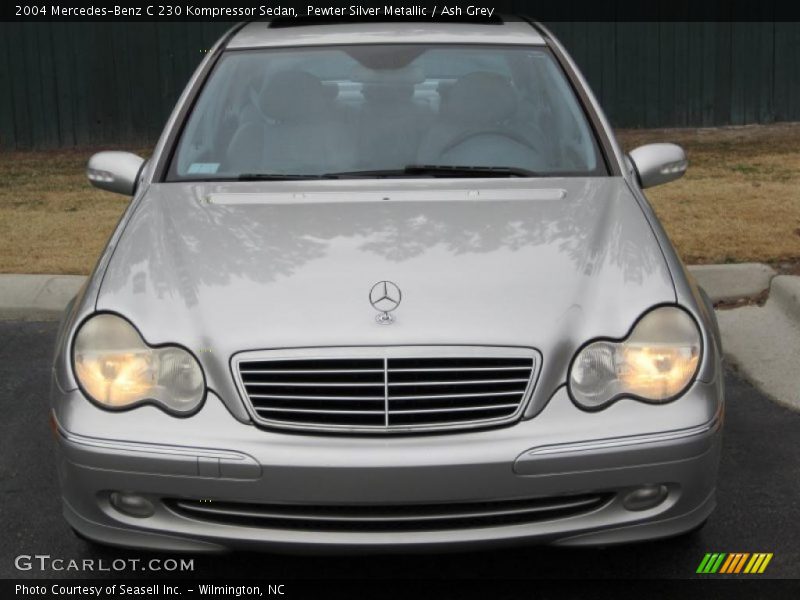 Pewter Silver Metallic / Ash Grey 2004 Mercedes-Benz C 230 Kompressor Sedan