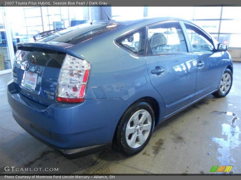 Seaside Blue Pearl / Dark Gray 2007 Toyota Prius Hybrid