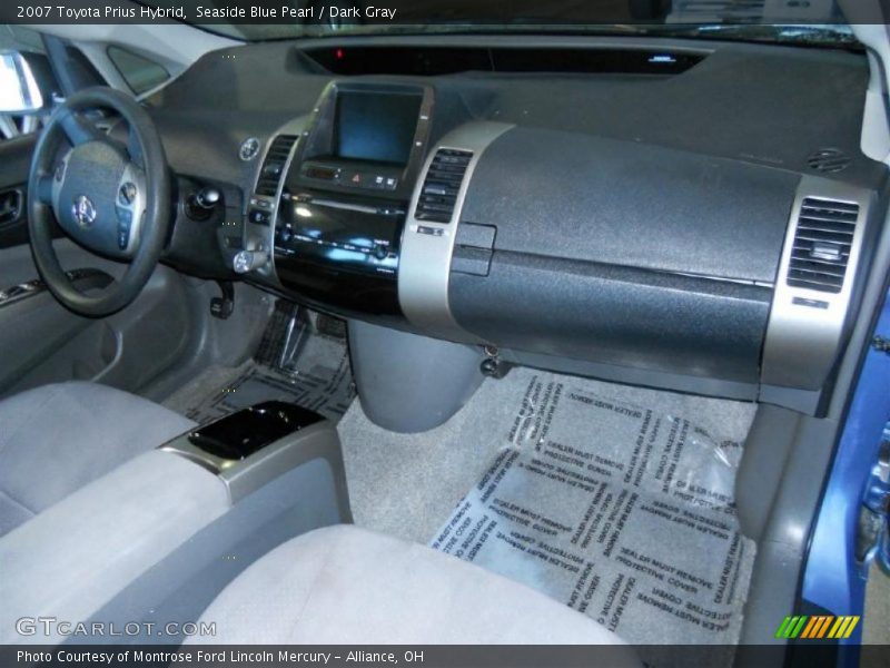 Seaside Blue Pearl / Dark Gray 2007 Toyota Prius Hybrid