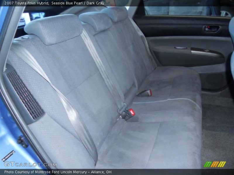 Seaside Blue Pearl / Dark Gray 2007 Toyota Prius Hybrid