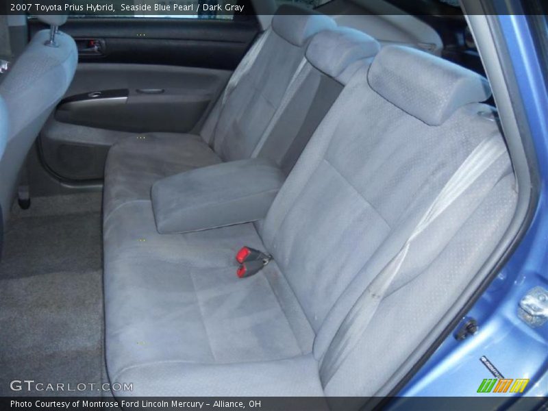 Seaside Blue Pearl / Dark Gray 2007 Toyota Prius Hybrid