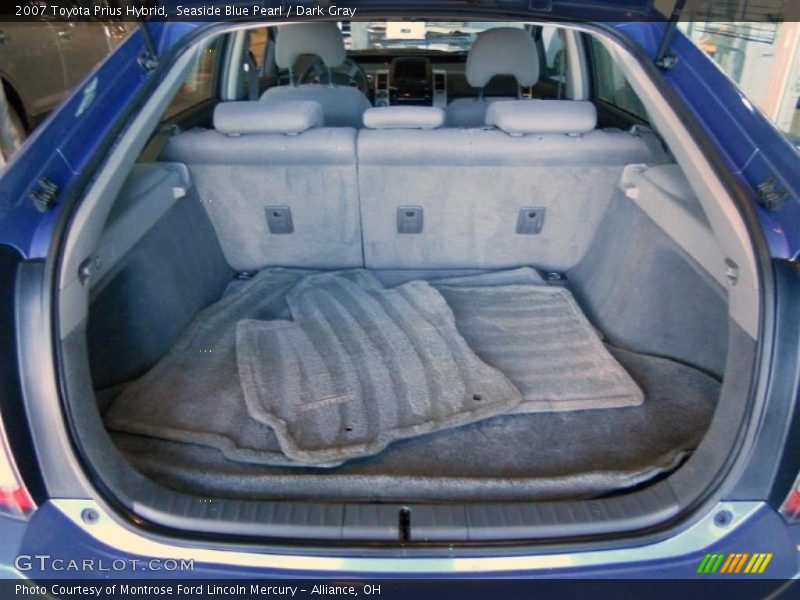 Seaside Blue Pearl / Dark Gray 2007 Toyota Prius Hybrid