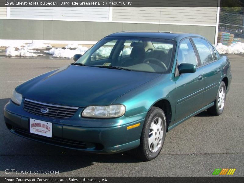 Front 3/4 View of 1998 Malibu Sedan