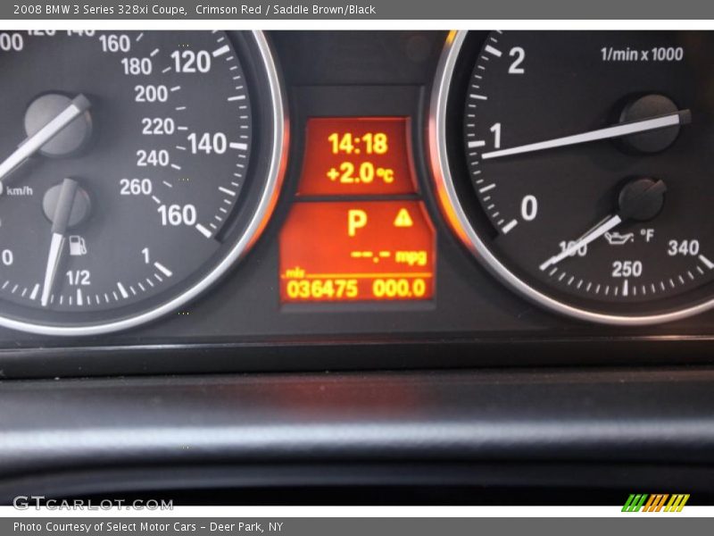 Crimson Red / Saddle Brown/Black 2008 BMW 3 Series 328xi Coupe