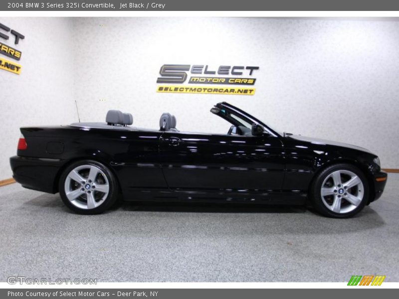 Jet Black / Grey 2004 BMW 3 Series 325i Convertible