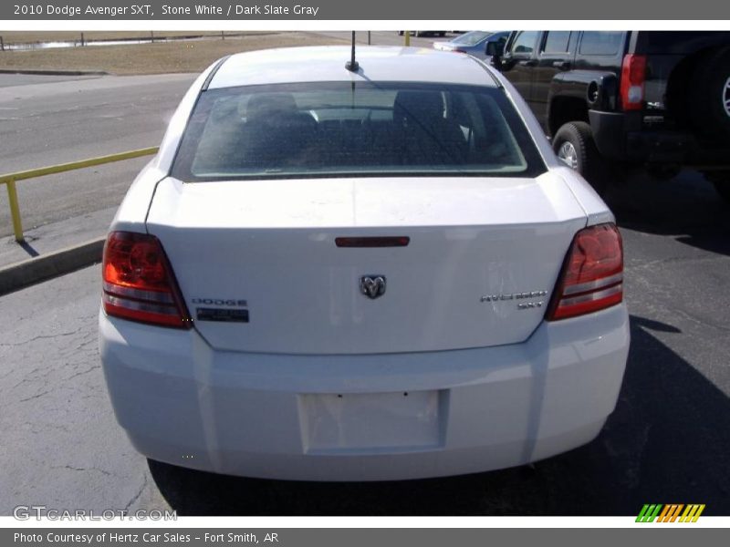 Stone White / Dark Slate Gray 2010 Dodge Avenger SXT