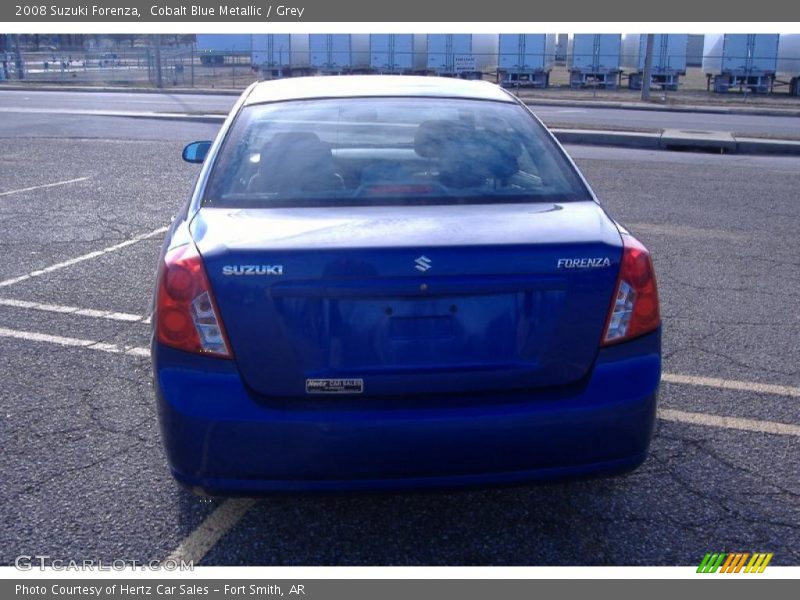 Cobalt Blue Metallic / Grey 2008 Suzuki Forenza