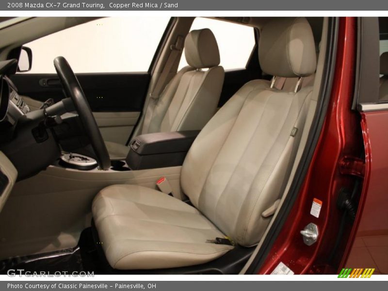 Copper Red Mica / Sand 2008 Mazda CX-7 Grand Touring