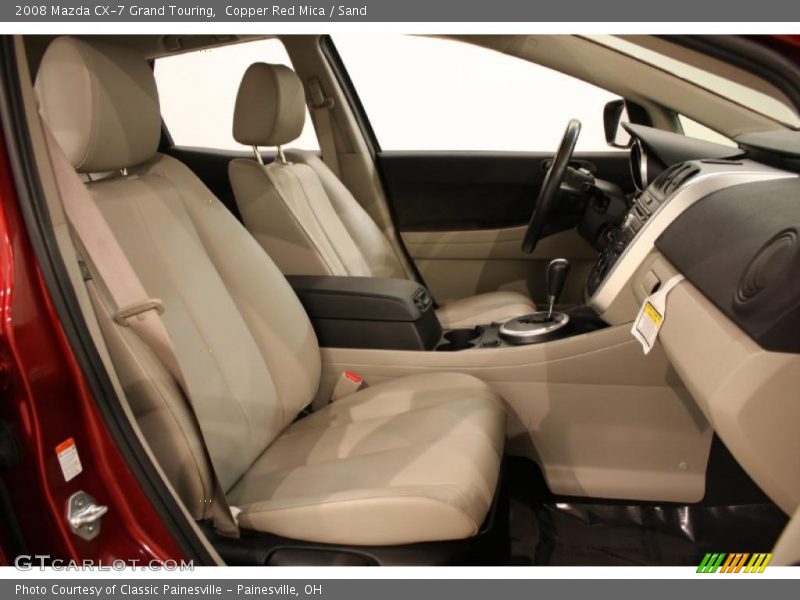 Copper Red Mica / Sand 2008 Mazda CX-7 Grand Touring