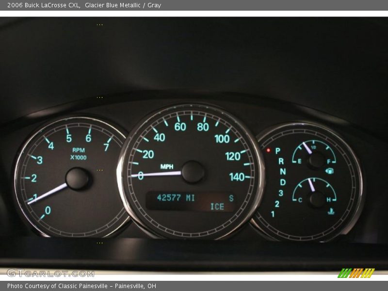 Glacier Blue Metallic / Gray 2006 Buick LaCrosse CXL