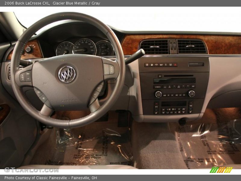 Glacier Blue Metallic / Gray 2006 Buick LaCrosse CXL
