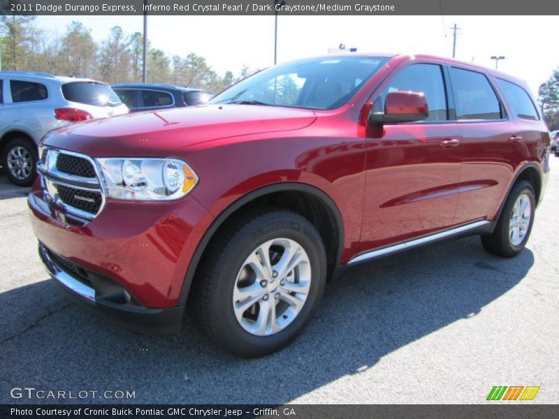 Front 3/4 View of 2011 Durango Express