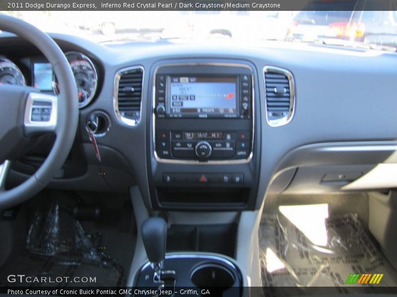 Inferno Red Crystal Pearl / Dark Graystone/Medium Graystone 2011 Dodge Durango Express