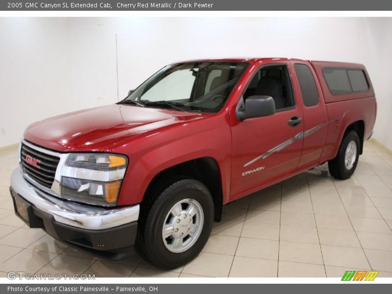 Cherry Red Metallic / Dark Pewter 2005 GMC Canyon SL Extended Cab