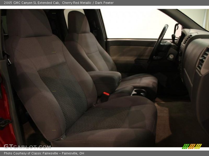  2005 Canyon SL Extended Cab Dark Pewter Interior
