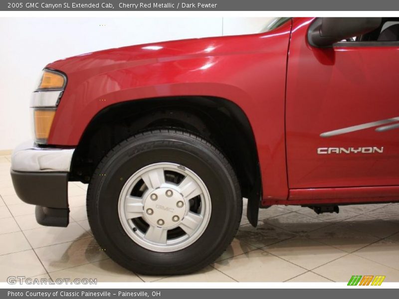 Cherry Red Metallic / Dark Pewter 2005 GMC Canyon SL Extended Cab
