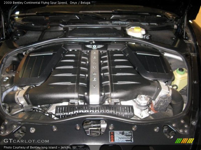  2009 Continental Flying Spur Speed Engine - 6.0 Liter Twin-Turbocharged DOHC 48-Valve VVT W12