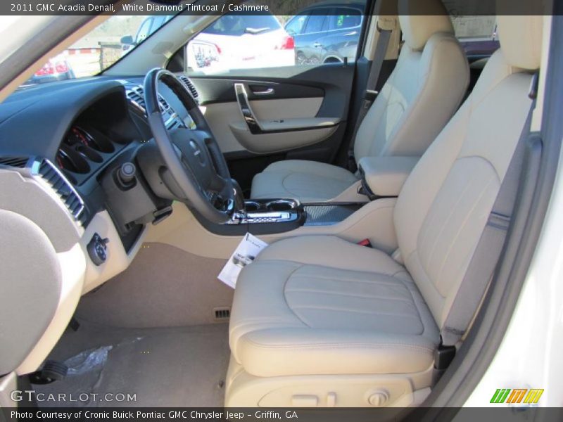  2011 Acadia Denali Cashmere Interior