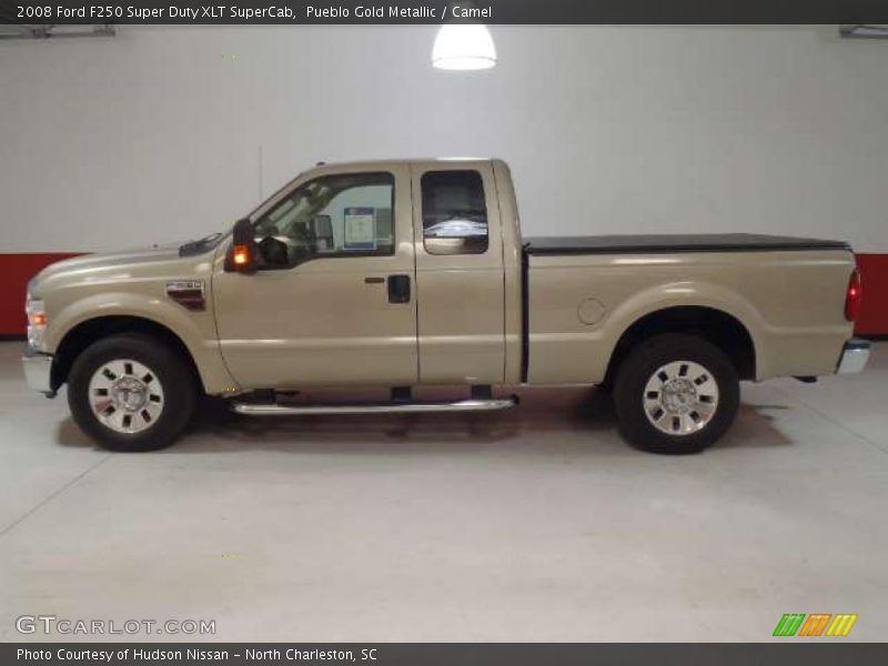 Pueblo Gold Metallic / Camel 2008 Ford F250 Super Duty XLT SuperCab