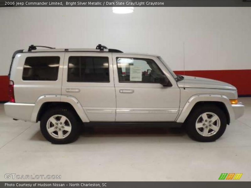 Bright Silver Metallic / Dark Slate Gray/Light Graystone 2006 Jeep Commander Limited