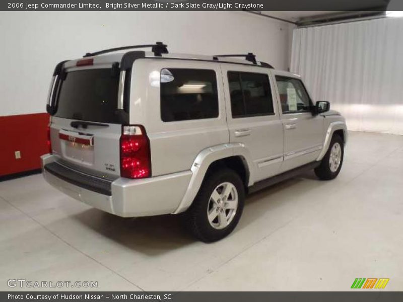 Bright Silver Metallic / Dark Slate Gray/Light Graystone 2006 Jeep Commander Limited