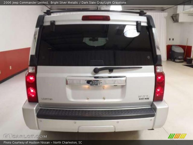 Bright Silver Metallic / Dark Slate Gray/Light Graystone 2006 Jeep Commander Limited