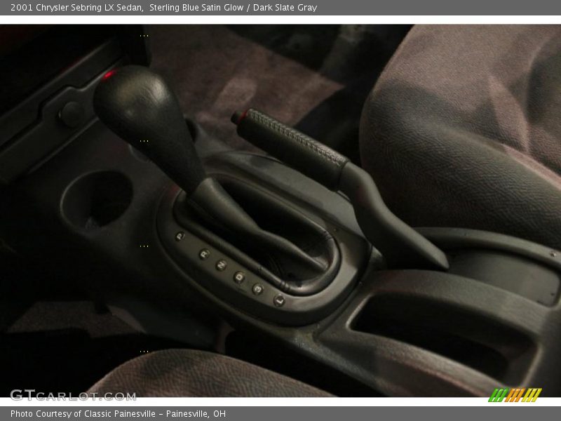 Sterling Blue Satin Glow / Dark Slate Gray 2001 Chrysler Sebring LX Sedan