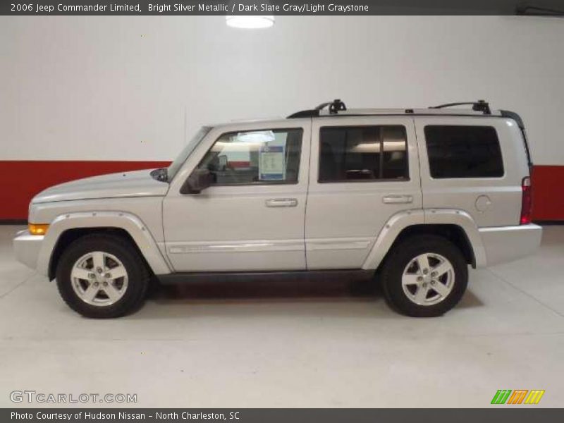 Bright Silver Metallic / Dark Slate Gray/Light Graystone 2006 Jeep Commander Limited